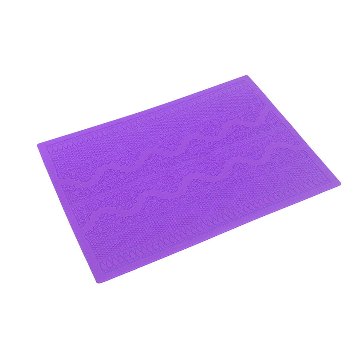 Kitchen Baking Molds - 1pcs Silicone Mat Purple Food-Grade Cake