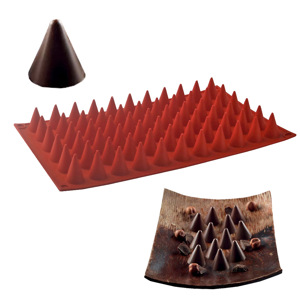 66-Cells Cone Chocolate Baking - Kitchen Baking Molds 评论和价格