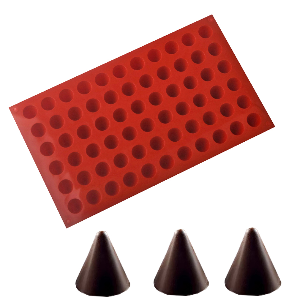66-Cells Cone Chocolate Baking - Kitchen Baking Molds 评论和价格