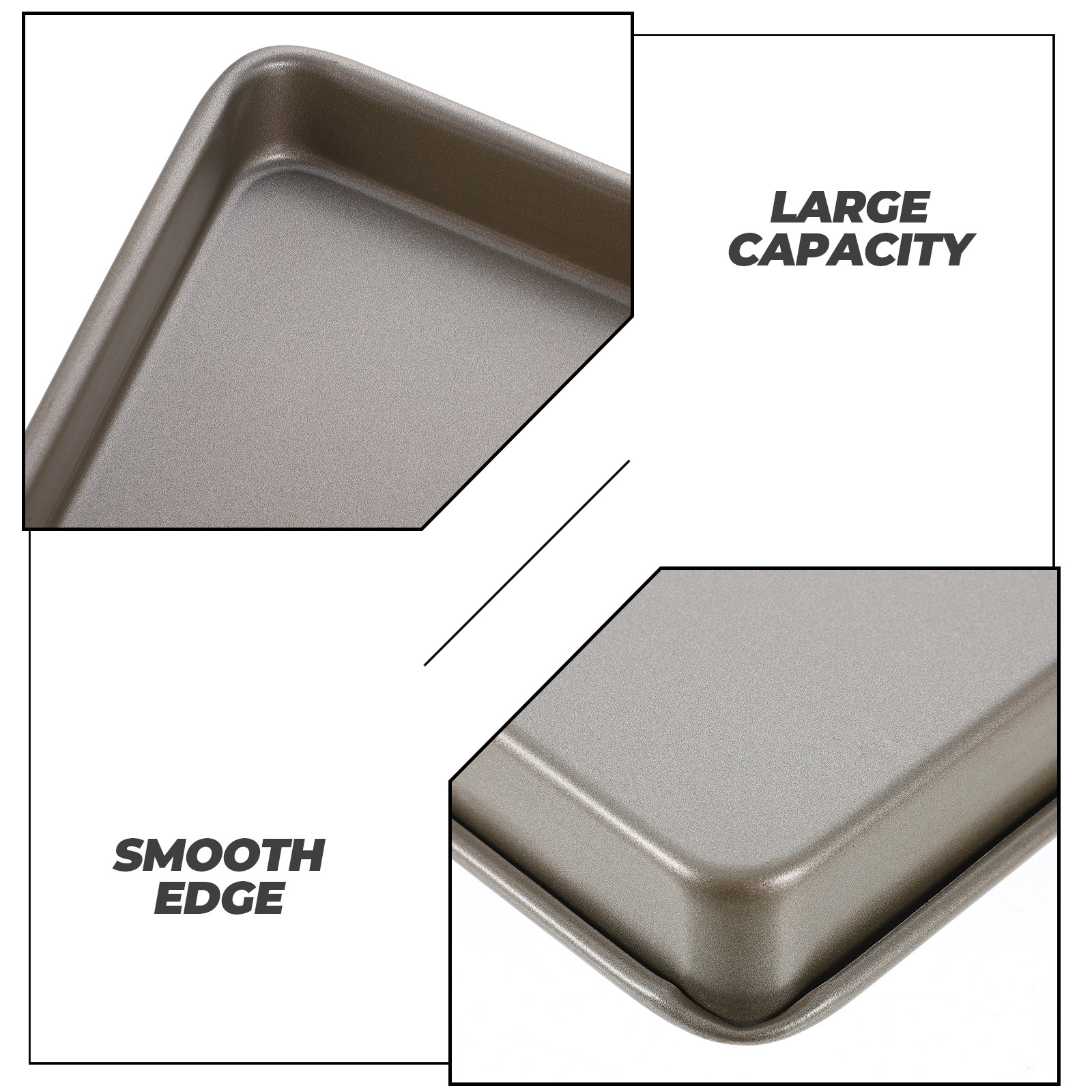 1Pcs Baking Tray Carbon Steel  - Kitchen Baking Corner 评论和价格