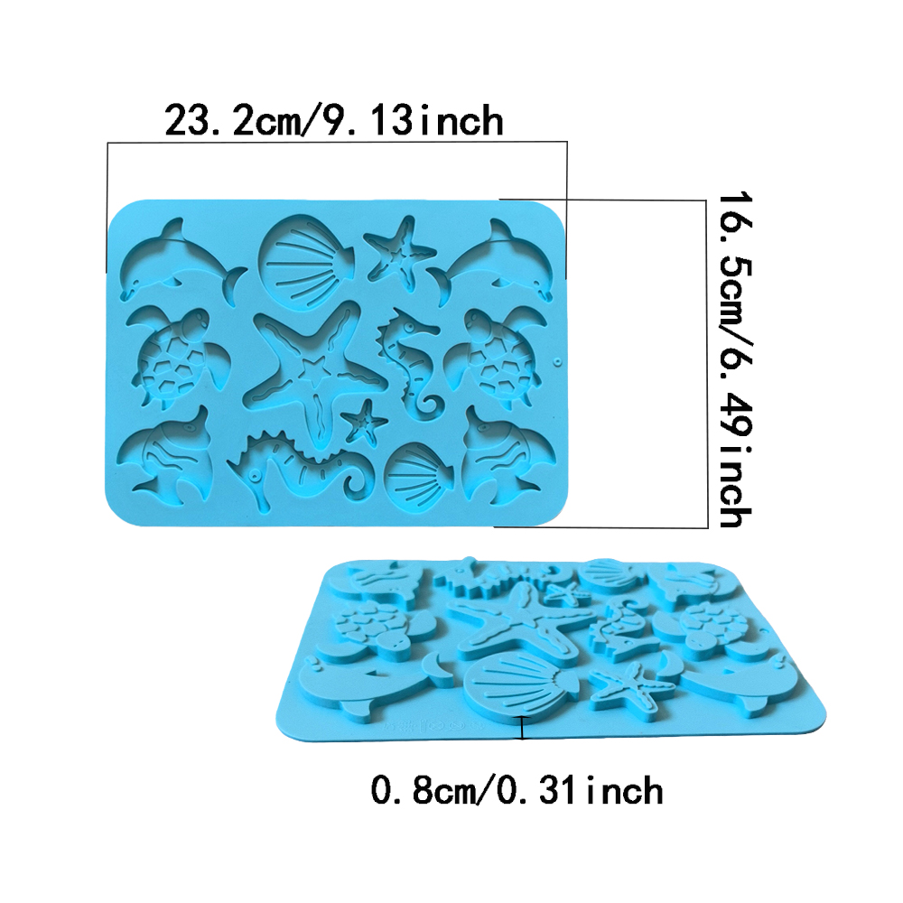 1pc Marine creature shaped cho - Kitchen Baking Molds 评论和价格