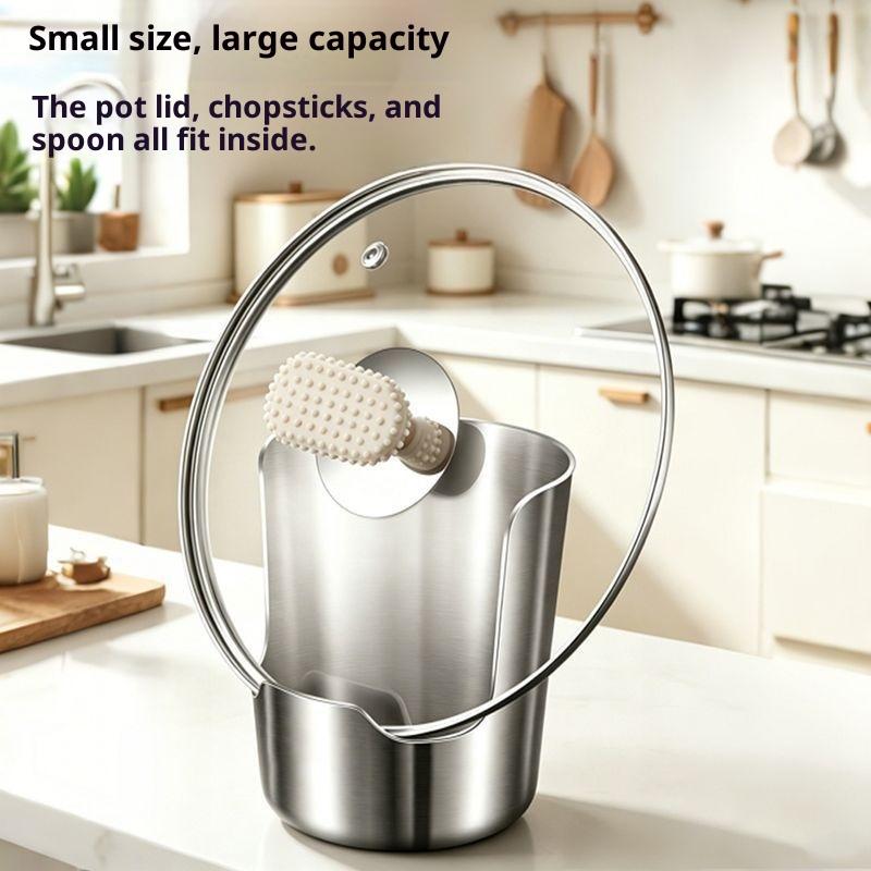 Stainless Steel Spoon Holder R - Kitchen Baking Utensils 评论和价格