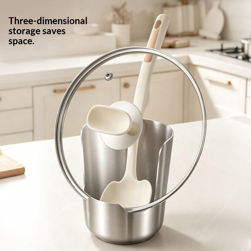 Stainless Steel Spoon Holder R - Kitchen Baking Utensils 评论和价格