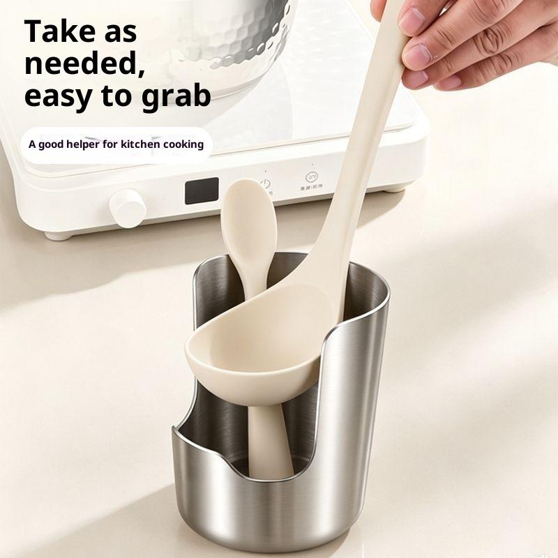 Stainless Steel Spoon Holder R - Kitchen Baking Utensils 评论和价格