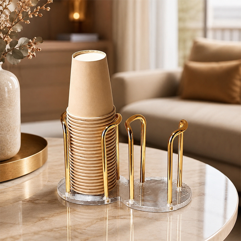 Two Slots Cup Dispenser Holder - Kitchen Up 评论和价格