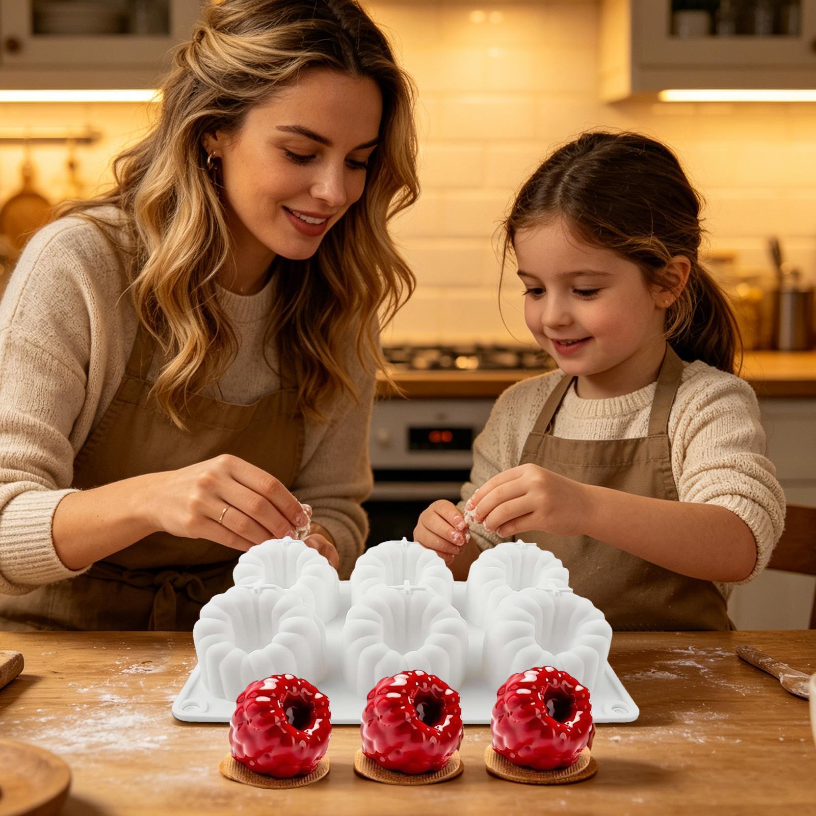 Raspberry Silicone Mold 3D Ras - Kitchen Baking Molds 评论和价格