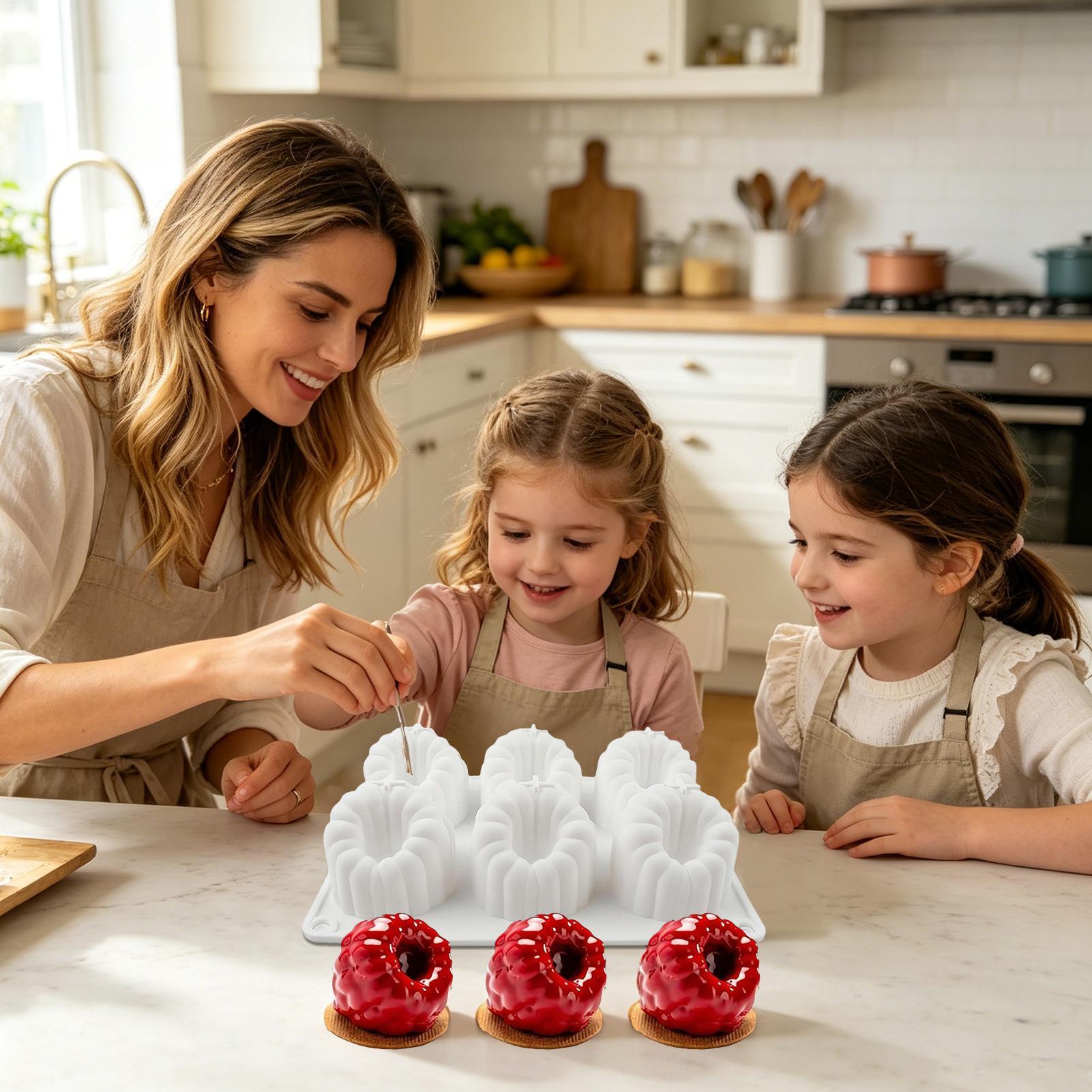 Raspberry Silicone Mold 3D Ras - Kitchen Baking Molds 评论和价格
