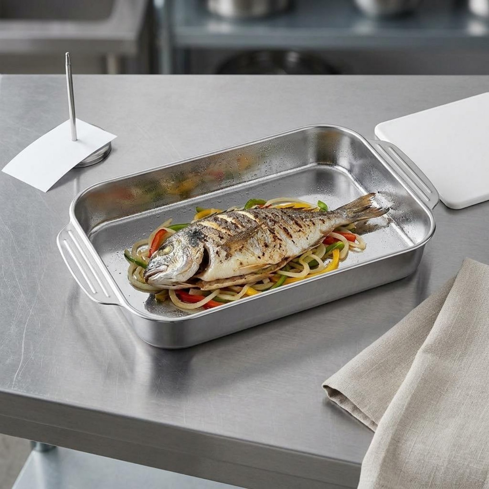 Stainless Steel Roasting Pan R - Kitchen Baking Corner 评论和价格