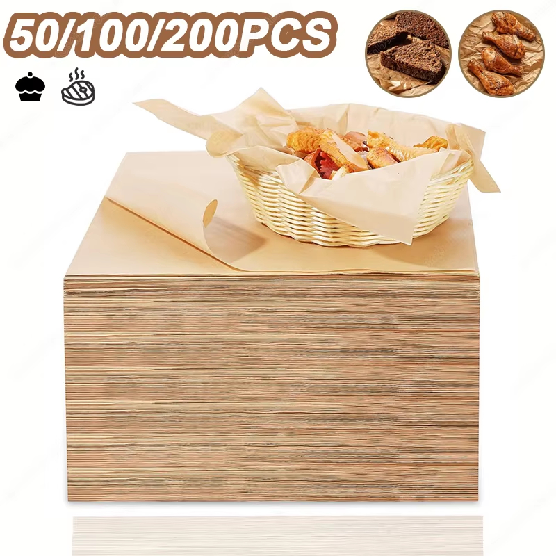 50/100/200PCS Baking Paper Par - Kitchen Baking Mat 评论和价格