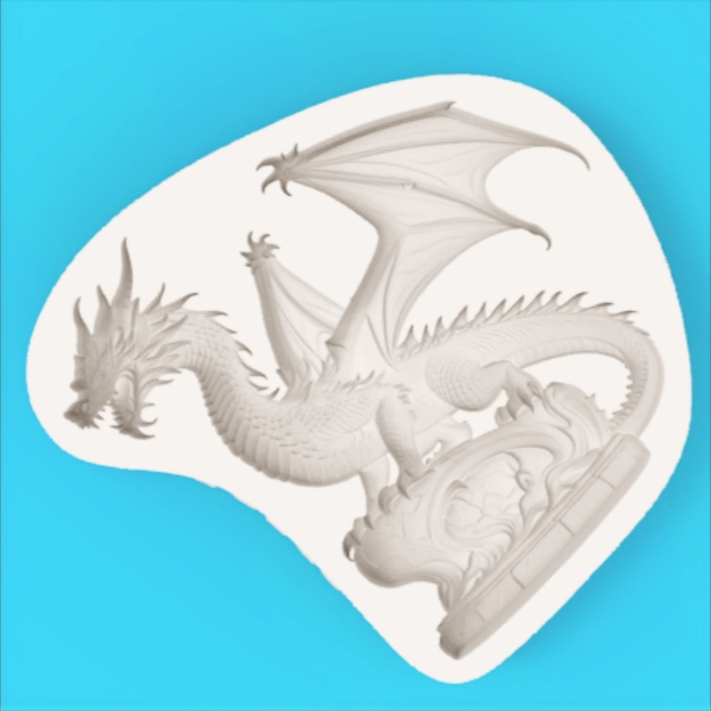 High-Precision Fantasy Dragon- - Kitchen Baking Molds 评论和价格