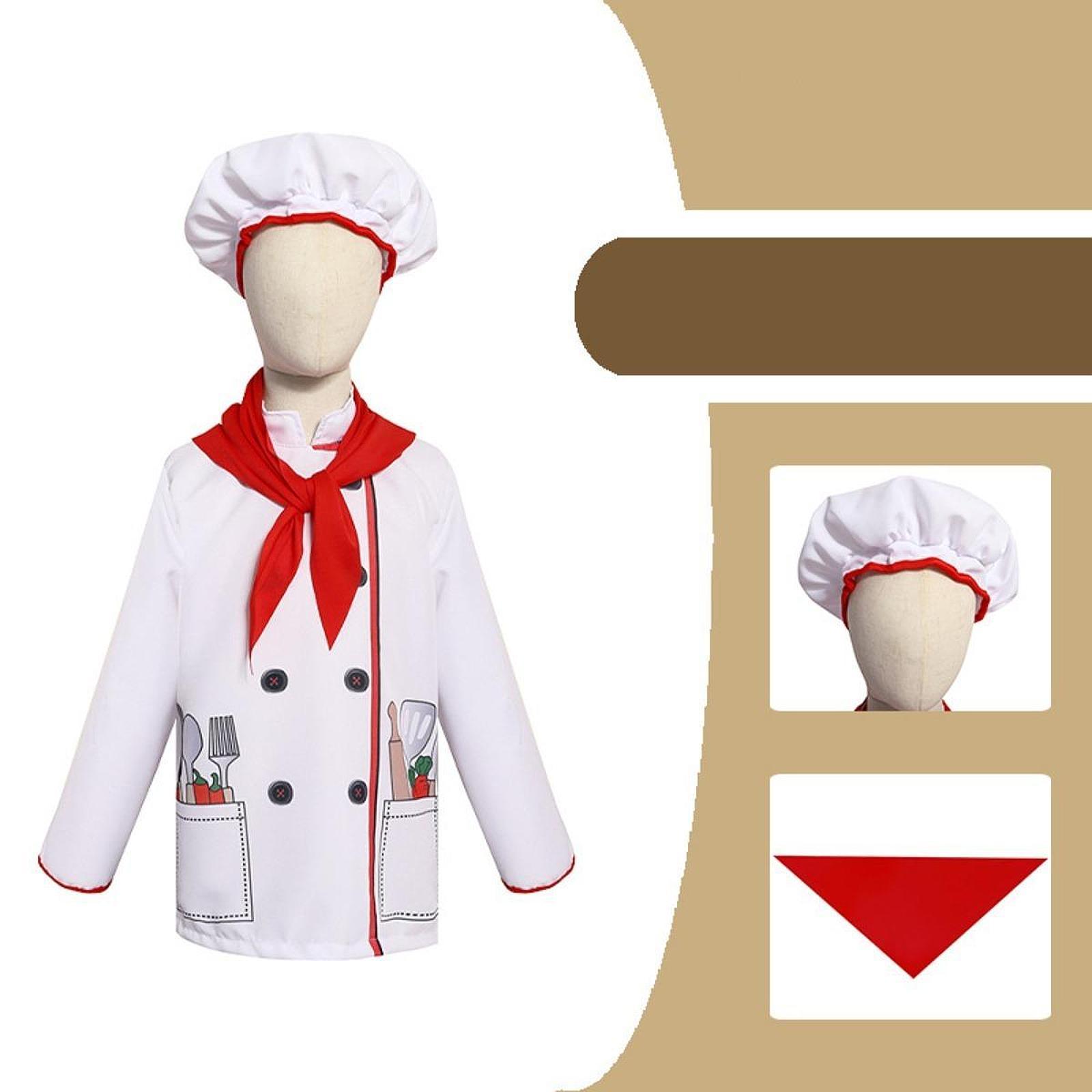 Kids Chef Costume Set Kids Coo - Cooking Chef Xl 评论和价格