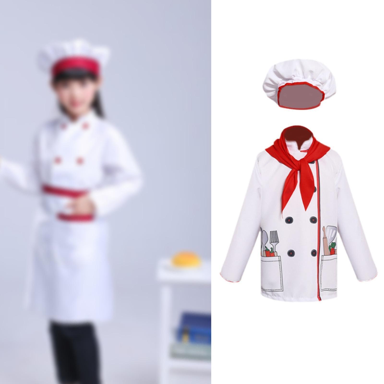 Kids Chef Costume Set Kids Coo - Cooking Chef Xl 评论和价格