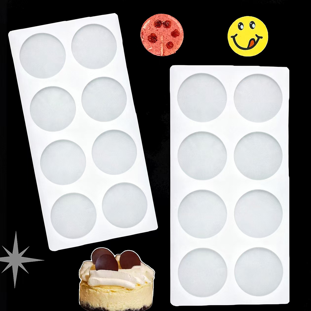 8-cavity cylindrical sugar fli - Kitchen Baking Molds 评论和价格