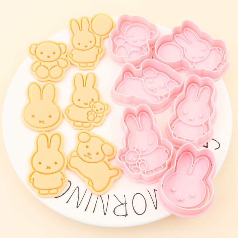 Miffy Series Cartoon Cookie Mo - Kitchen Baking Molds 评论和价格