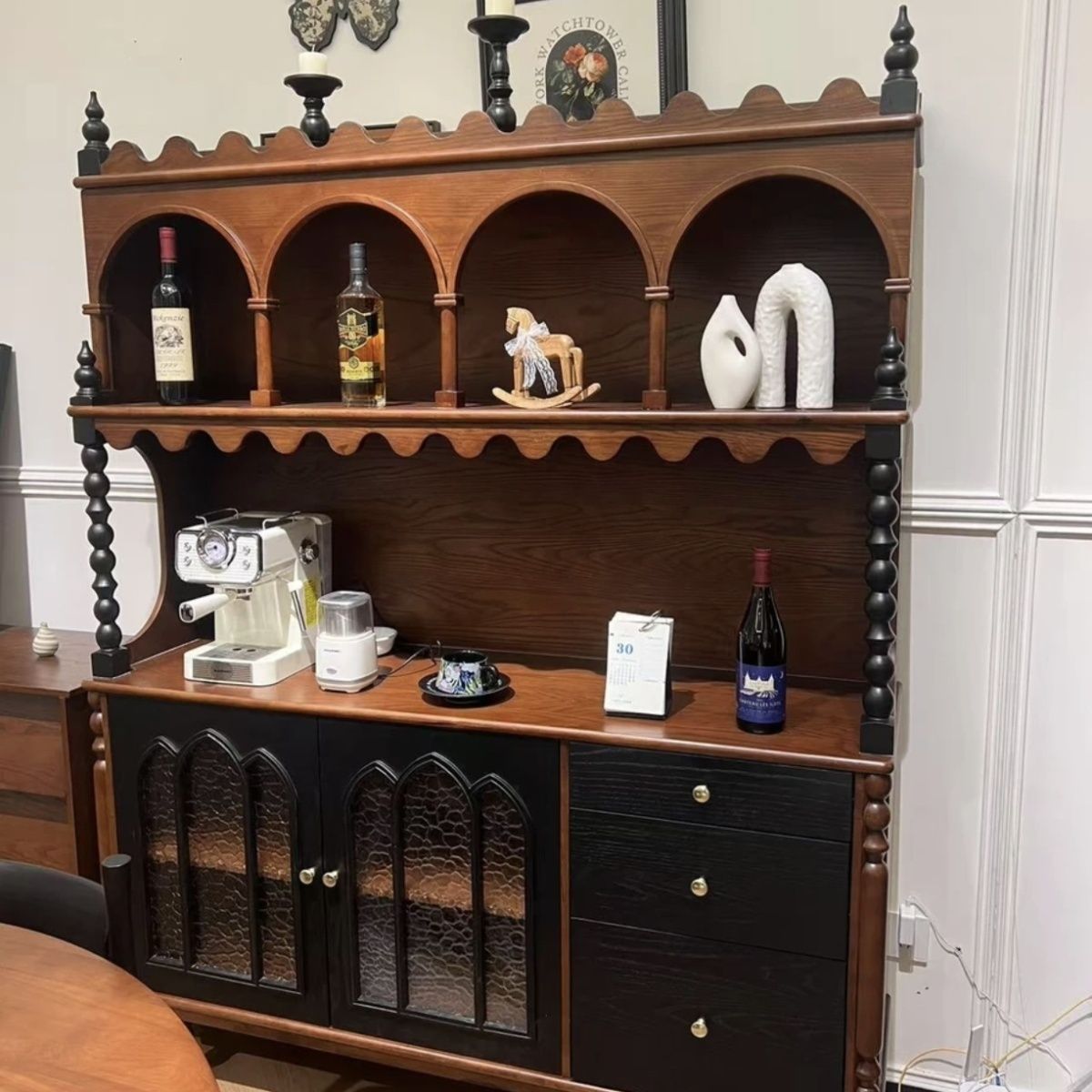 French solid wood dining side  - Kitchen Zain 评论和价格