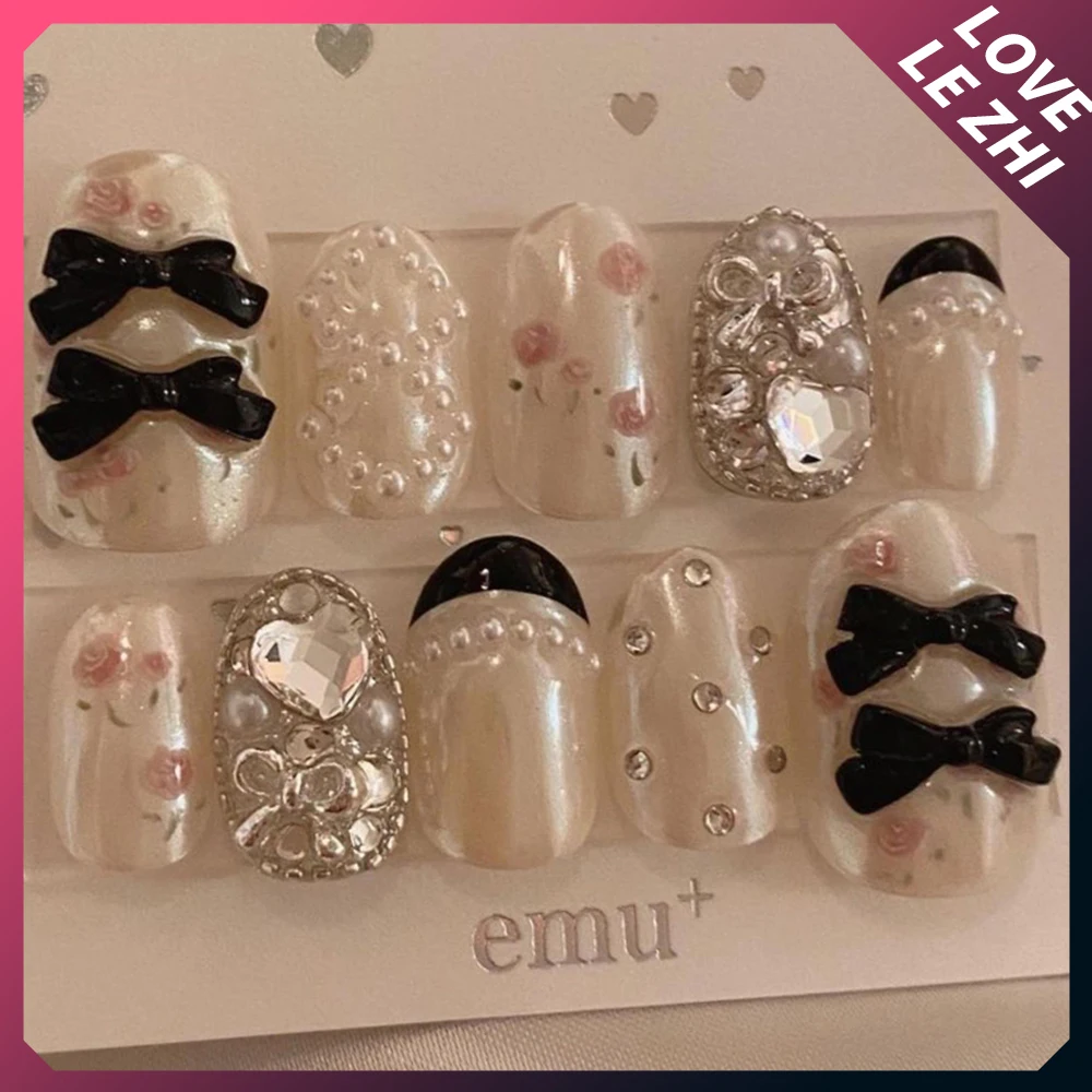 Pink Pearl Rose Charm Bow Deco - Decorating Tip Set 评论和价格