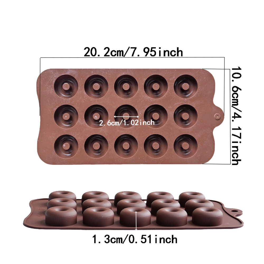 1pc 15 hole donut shaped DIY n - Kitchen Baking Molds 评论和价格