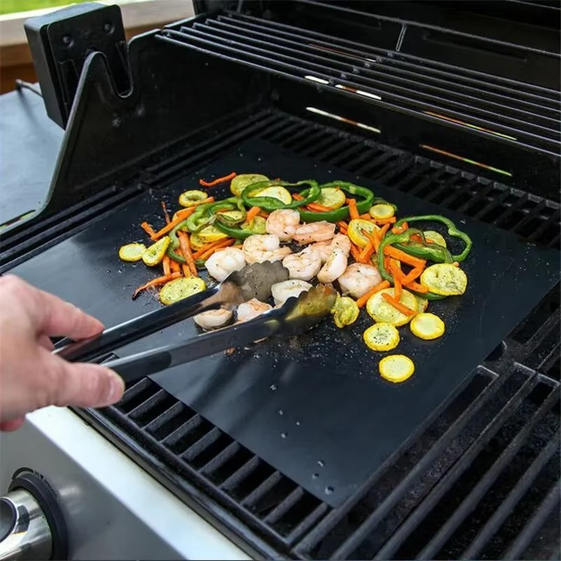 1/2/3/4/5PCS Black BBQ Grill M - Kitchen Baking Mat 评论和价格