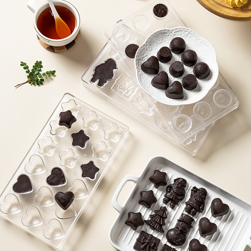 Plastic Chocolate Molds PS Tra - Kitchen Baking Molds 评论和价格
