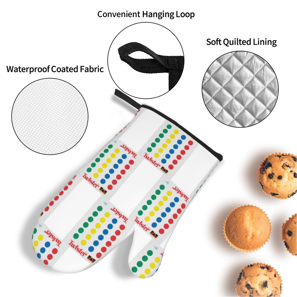 The Twister Game Blanket Oven  - Kitchen Baking Game 评论和价格